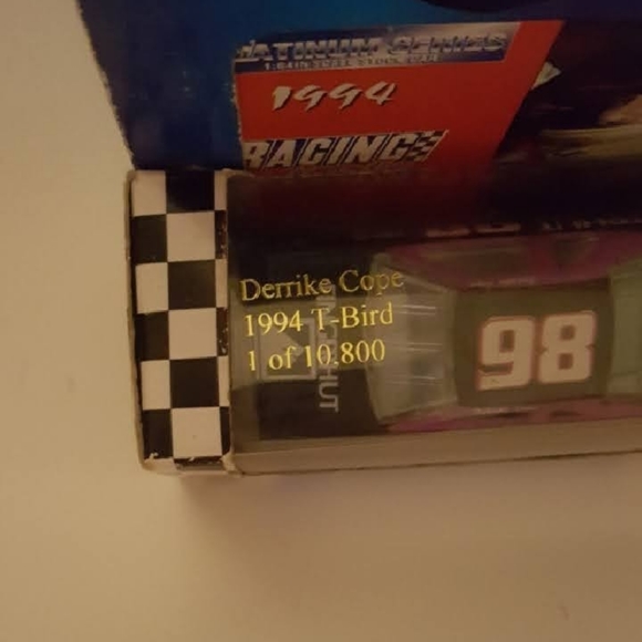 1994 Action #98 Derrick Cope 1:64 Scale Stock Car - Picture 3 of 7